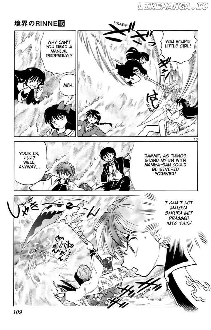 Kyoukai no Rinne Chapter 144 - page 13