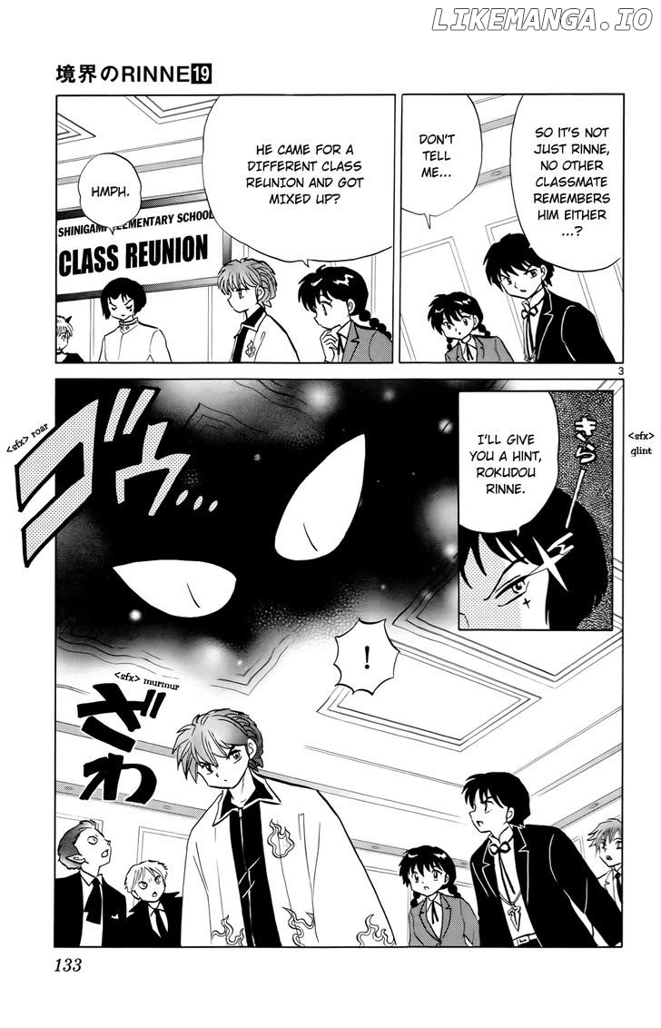 Kyoukai no Rinne Chapter 186 - page 3