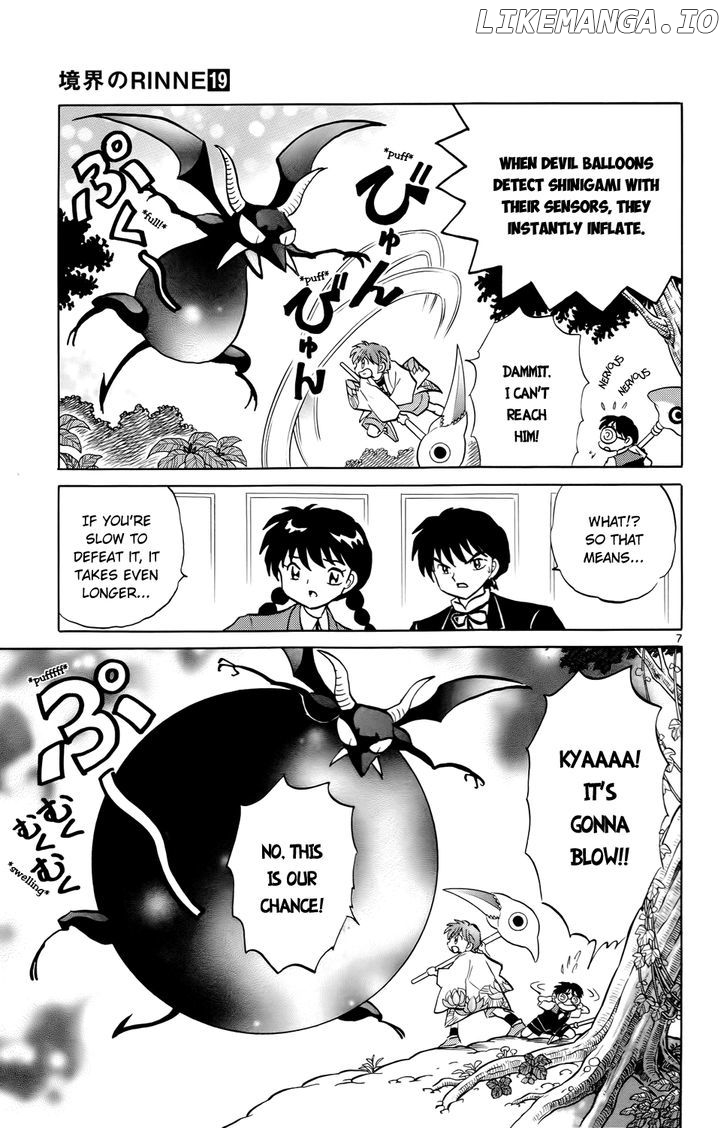 Kyoukai no Rinne Chapter 186 - page 7