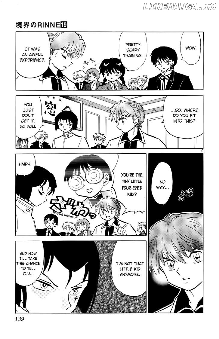 Kyoukai no Rinne Chapter 186 - page 9