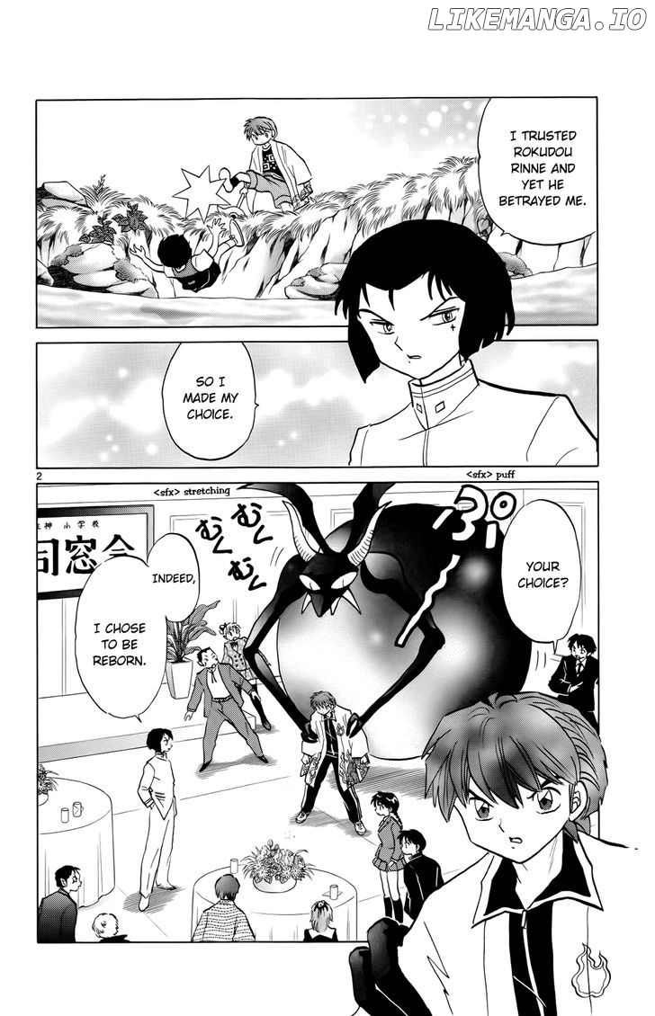 Kyoukai no Rinne Chapter 187 - page 2