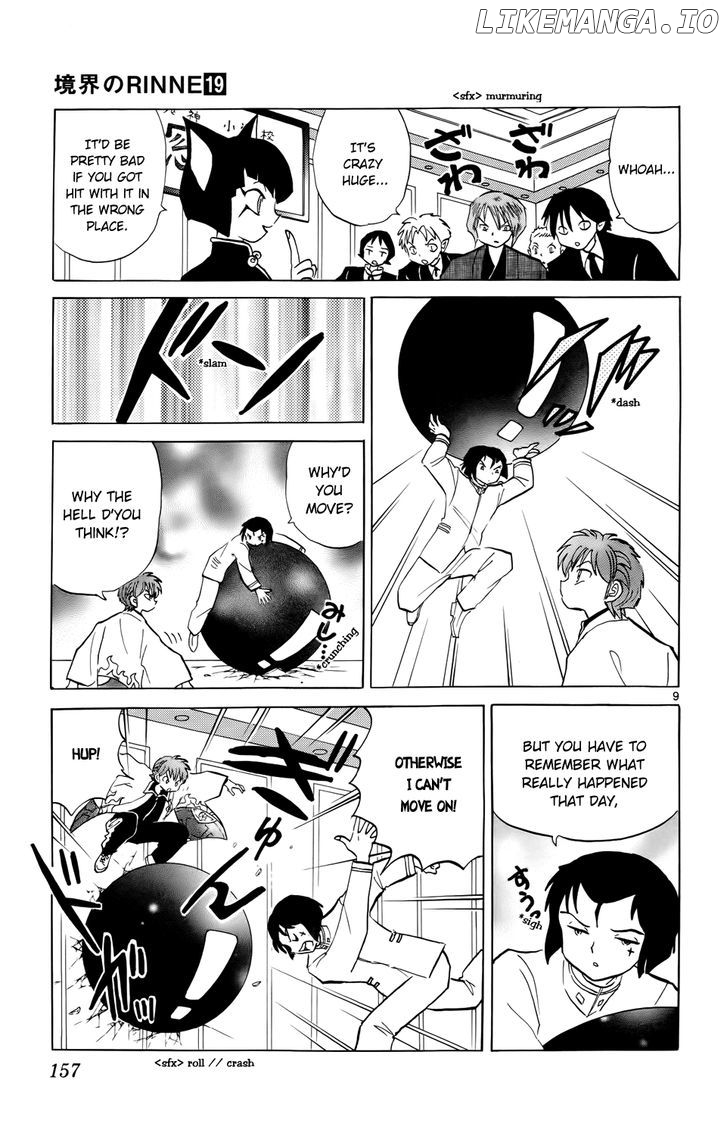 Kyoukai no Rinne Chapter 187 - page 9
