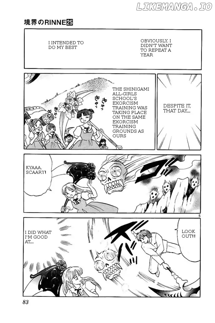 Kyoukai no Rinne Chapter 243 - page 5