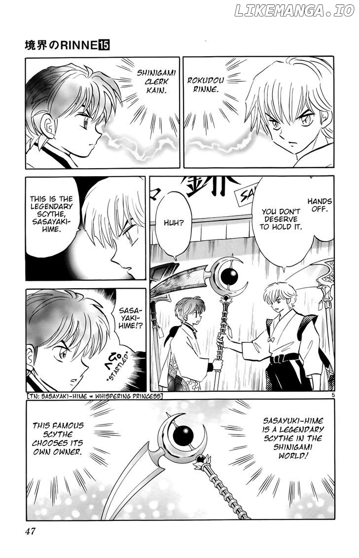 Kyoukai no Rinne Chapter 141 - page 5
