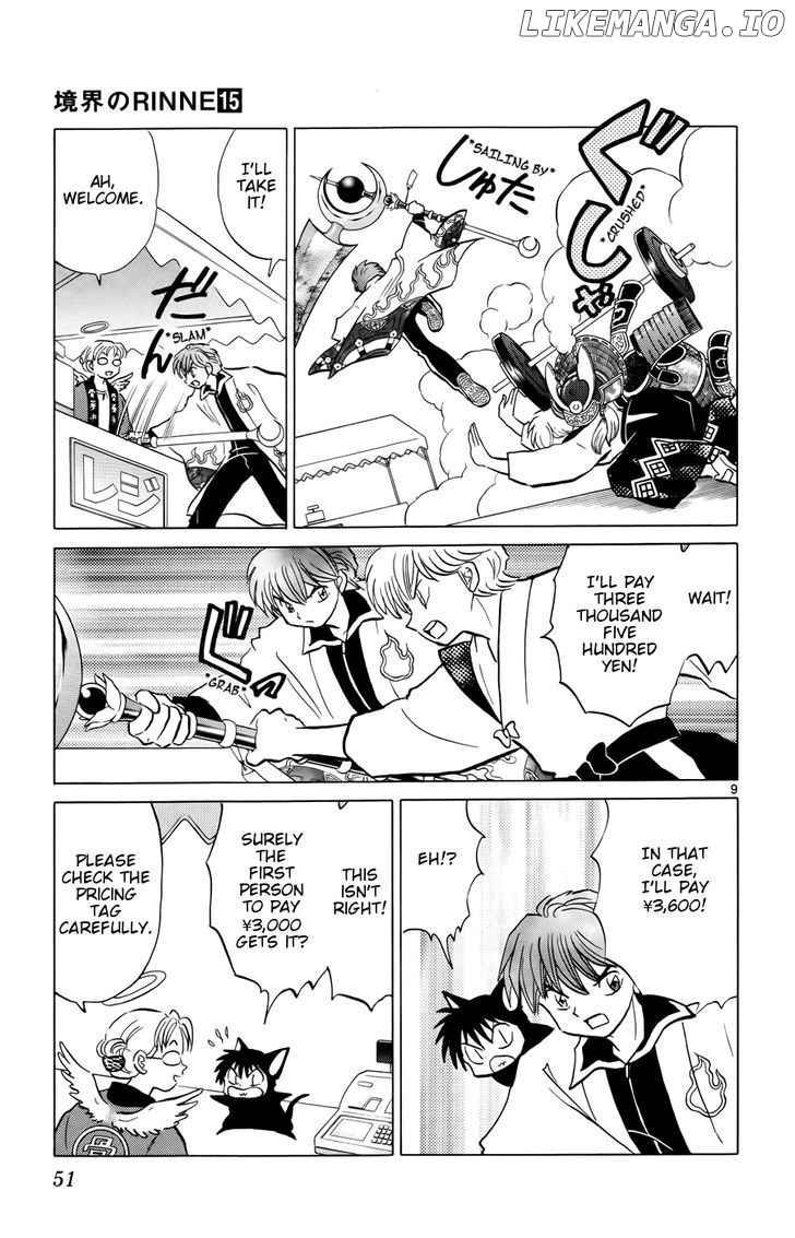 Kyoukai no Rinne Chapter 141 - page 9