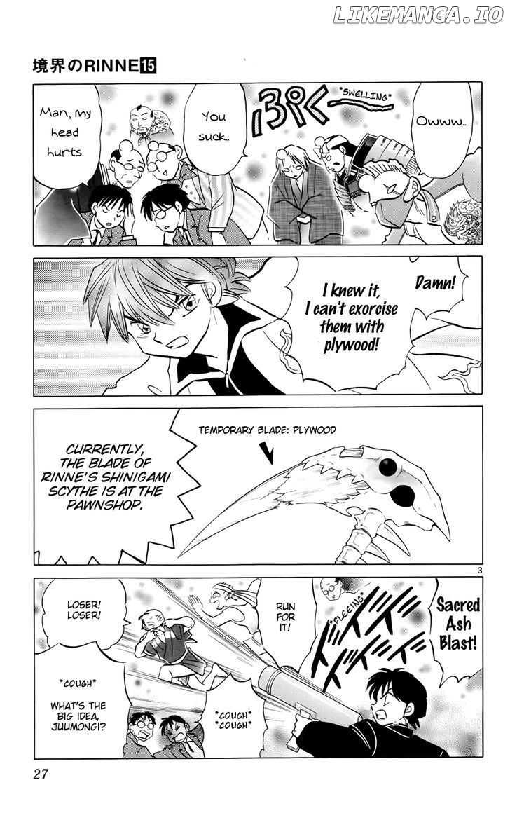 Kyoukai no Rinne Chapter 140 - page 3