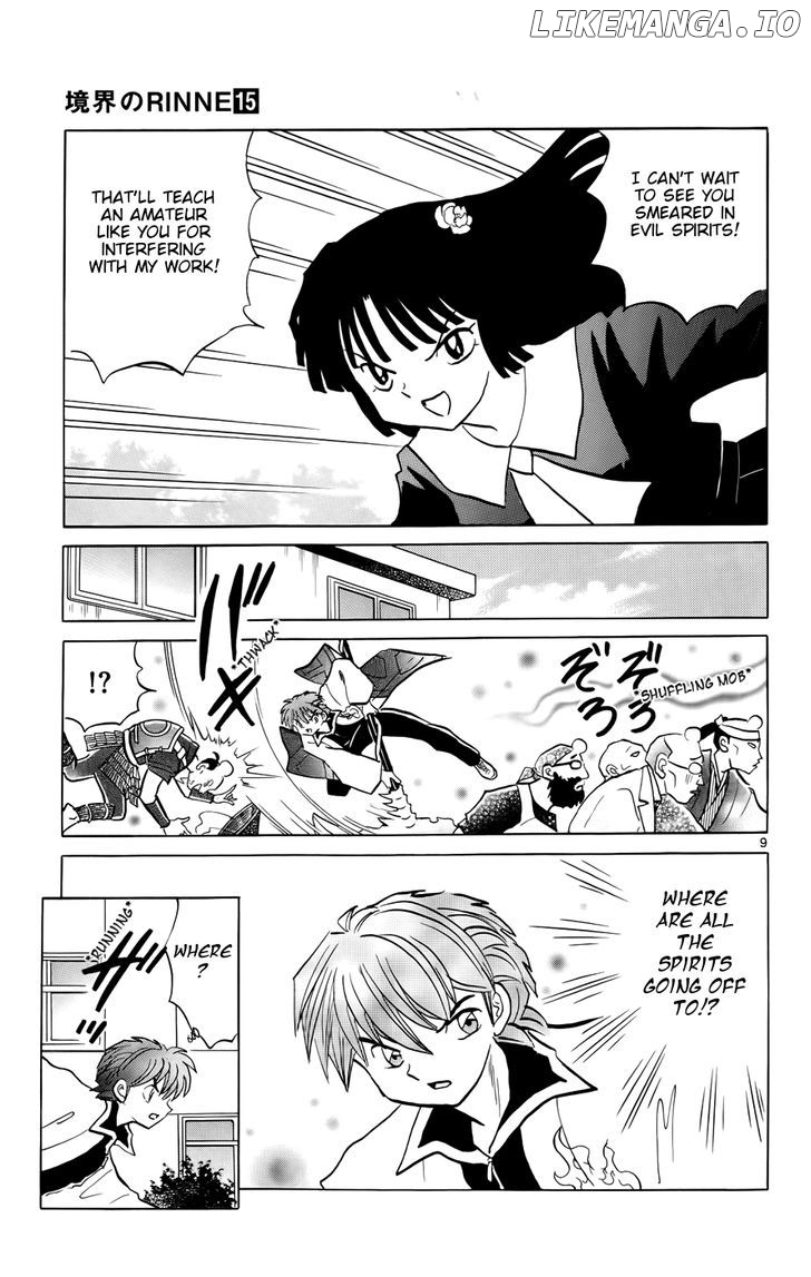 Kyoukai no Rinne Chapter 140 - page 9