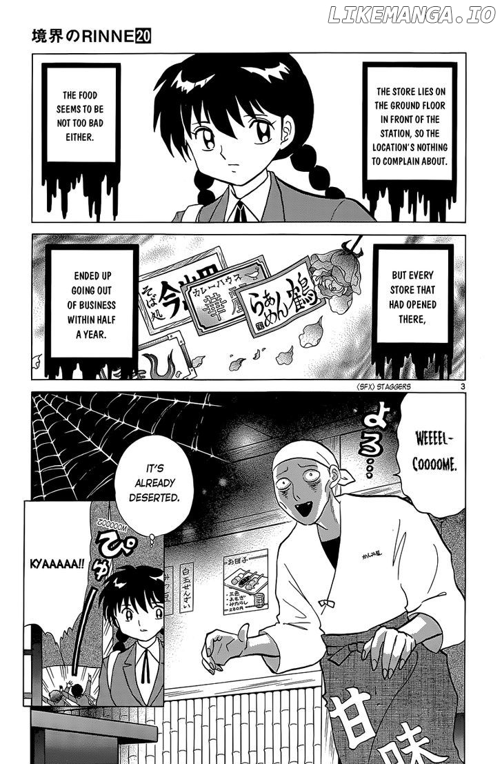 Kyoukai no Rinne Chapter 190 - page 3