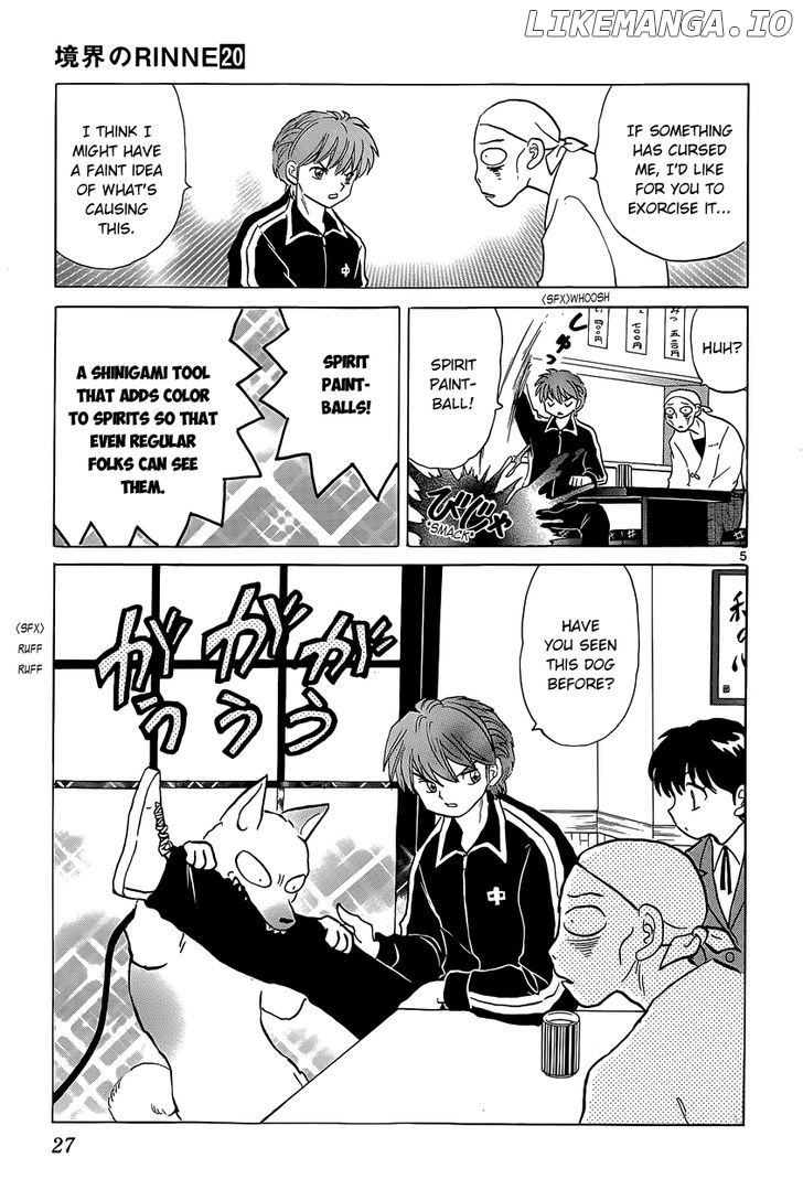 Kyoukai no Rinne Chapter 190 - page 5