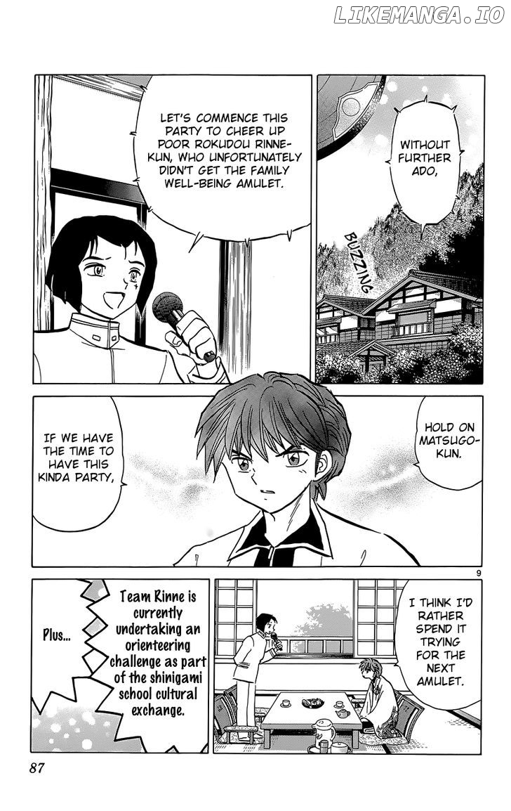 Kyoukai no Rinne Chapter 193 - page 9