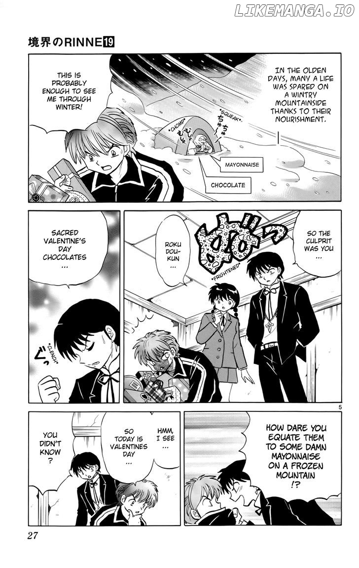 Kyoukai no Rinne Chapter 180 - page 5