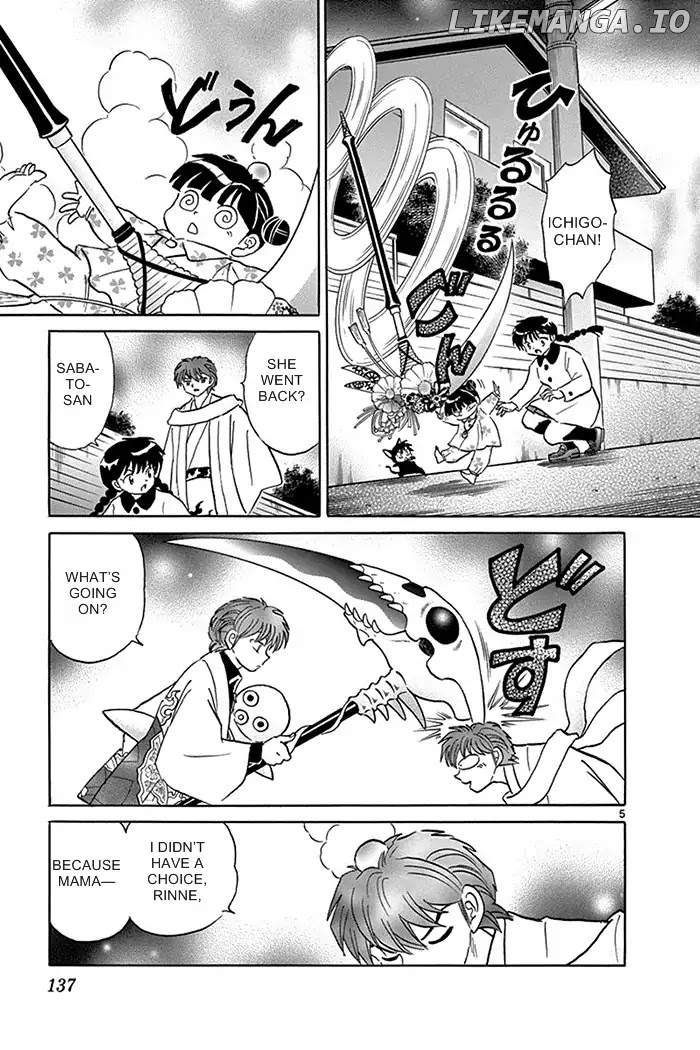 Kyoukai no Rinne Chapter 316 - page 5