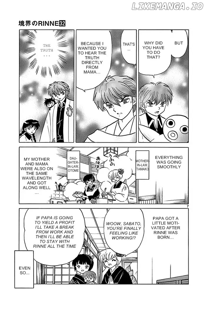 Kyoukai no Rinne Chapter 316 - page 7