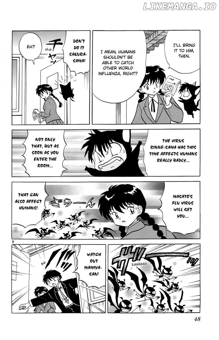 Kyoukai no Rinne Chapter 181 - page 8
