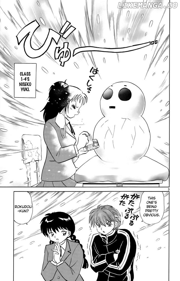 Kyoukai no Rinne Chapter 177 - page 3