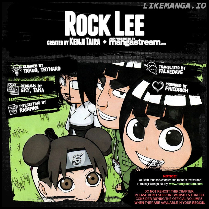 Rock Lee No Seishun Full-Power Ninden chapter 25 - page 2