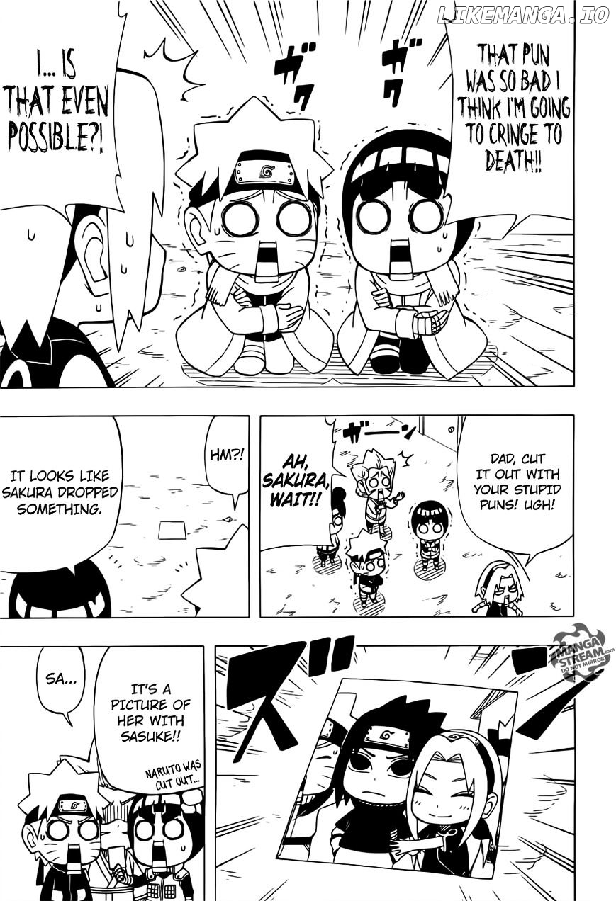 Rock Lee No Seishun Full-Power Ninden chapter 25 - page 6
