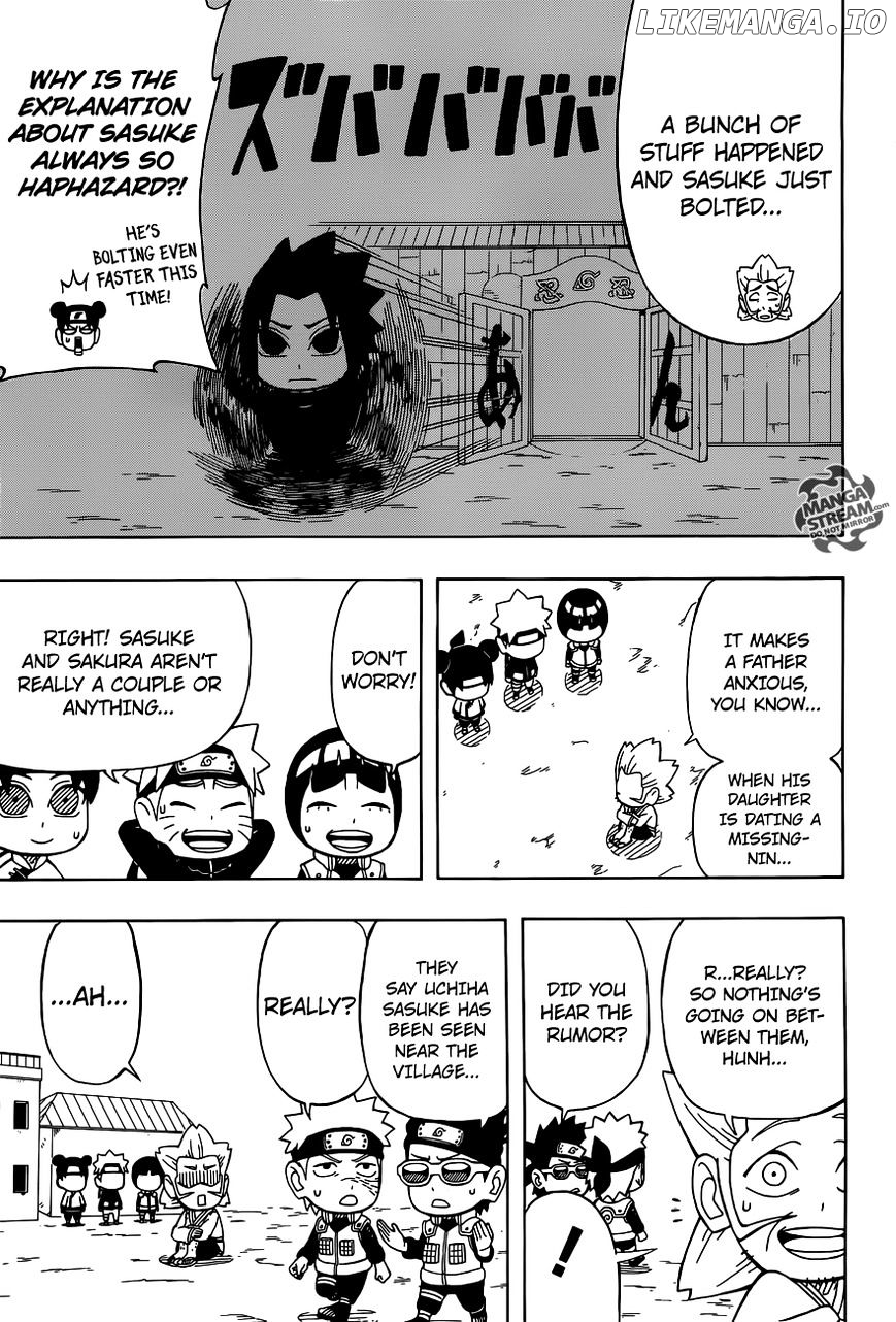 Rock Lee No Seishun Full-Power Ninden chapter 25 - page 8