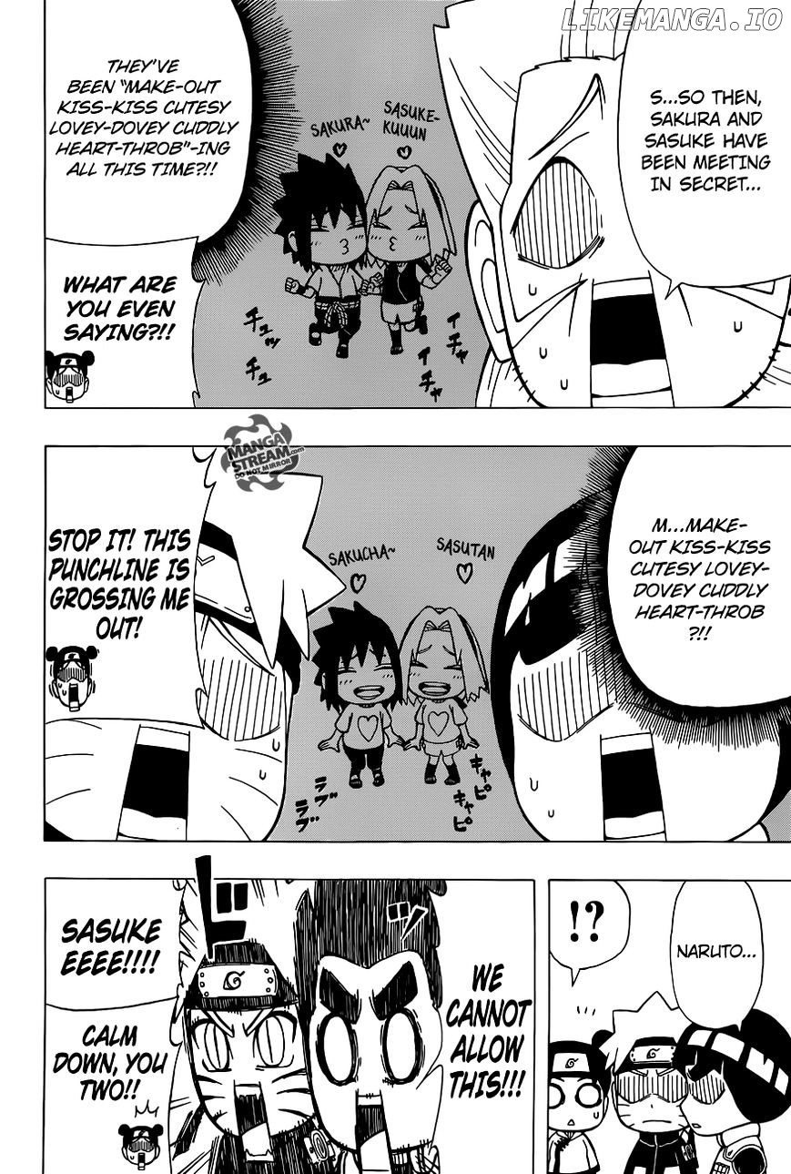 Rock Lee No Seishun Full-Power Ninden chapter 25 - page 9