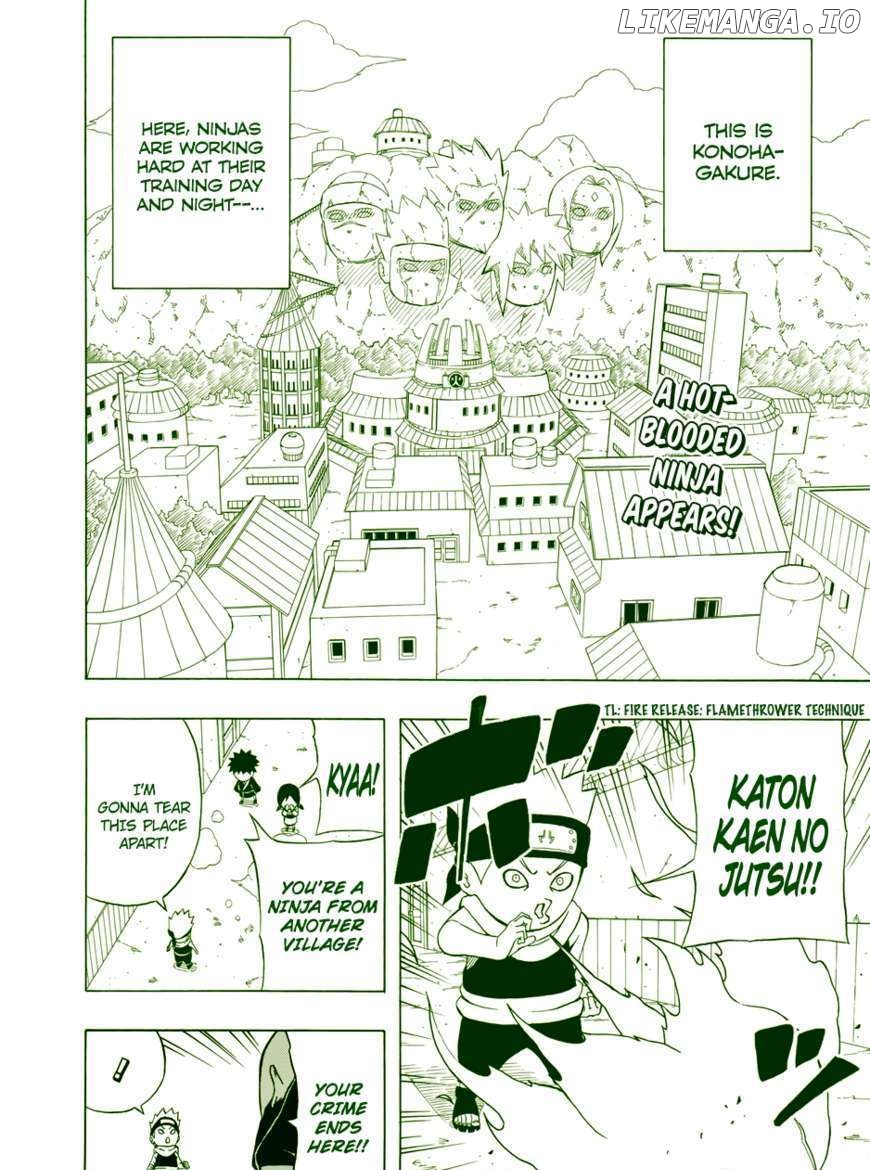 Rock Lee No Seishun Full-Power Ninden chapter 1 - page 3