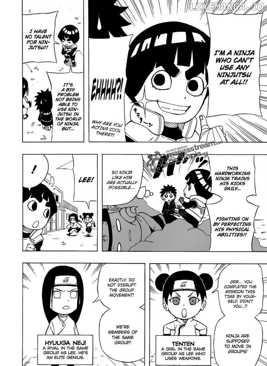 Rock Lee No Seishun Full-Power Ninden chapter 1 - page 5
