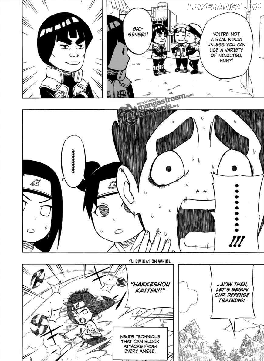 Rock Lee No Seishun Full-Power Ninden chapter 1 - page 7