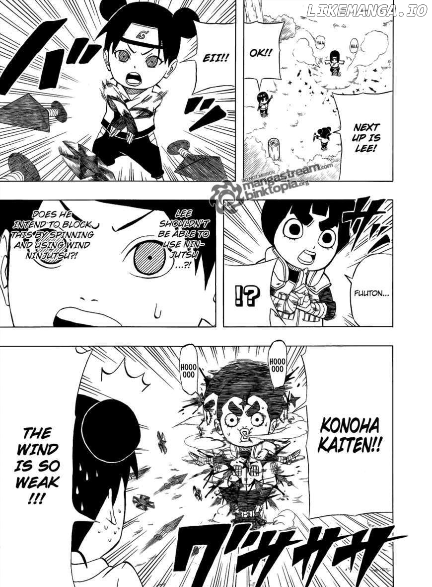 Rock Lee No Seishun Full-Power Ninden chapter 1 - page 8
