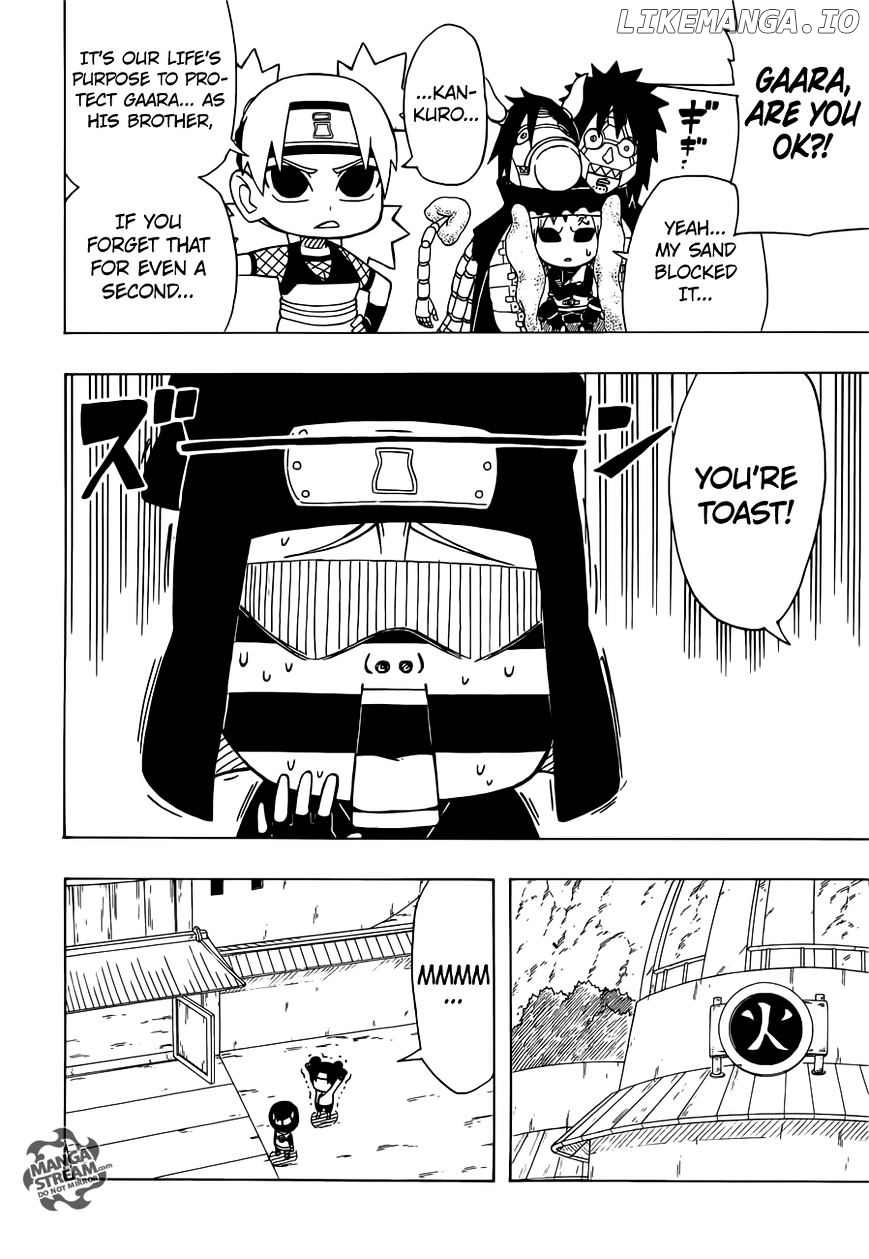 Rock Lee No Seishun Full-Power Ninden chapter 26 - page 7
