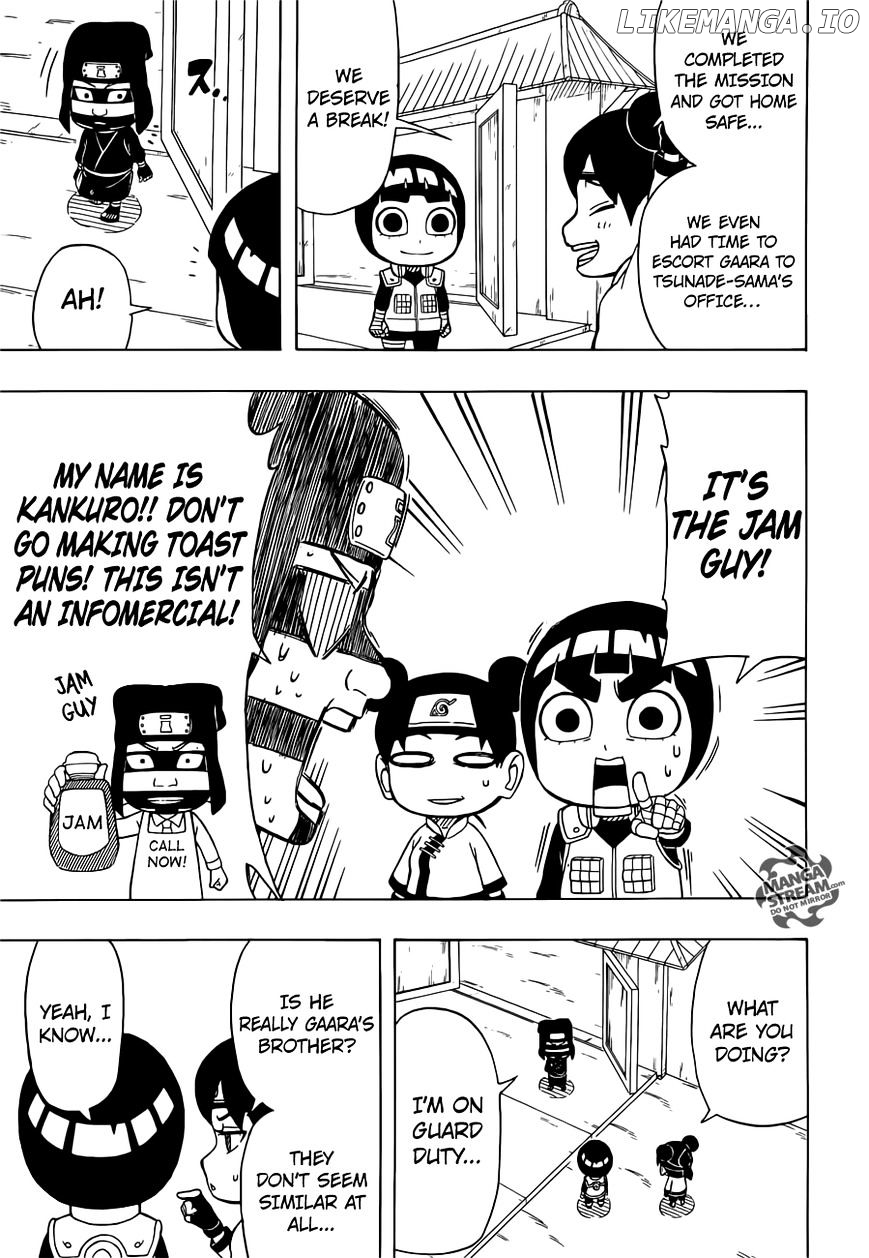 Rock Lee No Seishun Full-Power Ninden chapter 26 - page 8