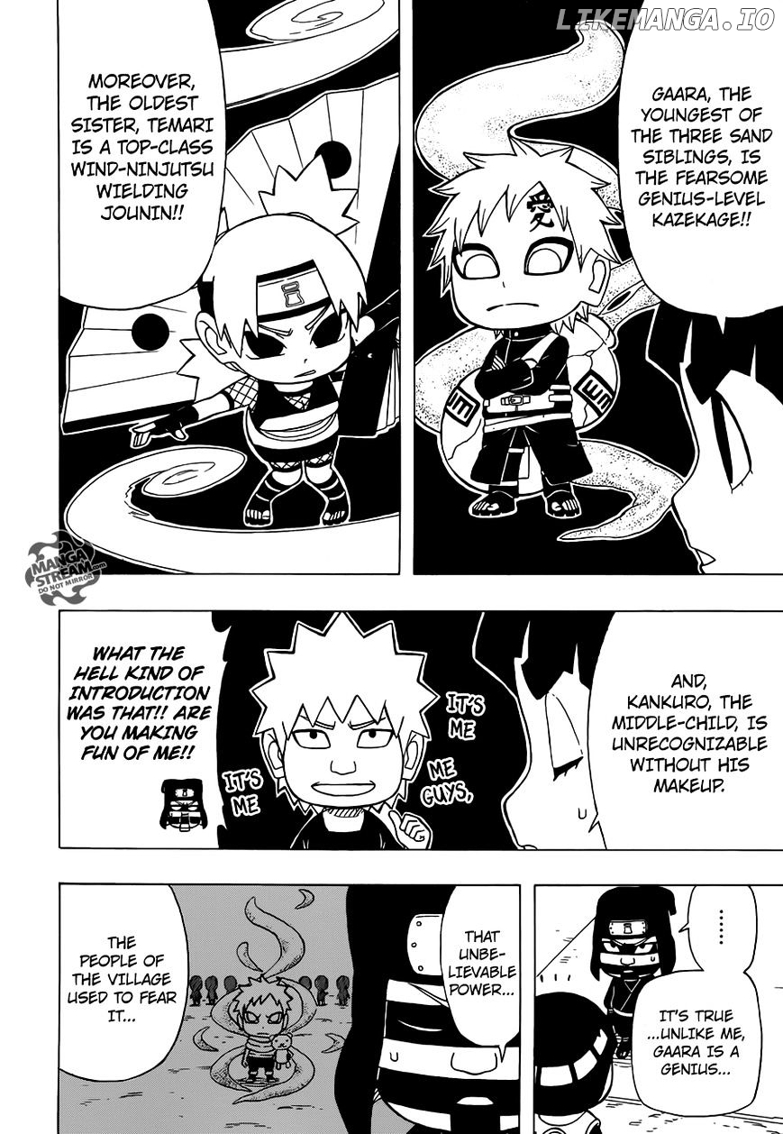 Rock Lee No Seishun Full-Power Ninden chapter 26 - page 9