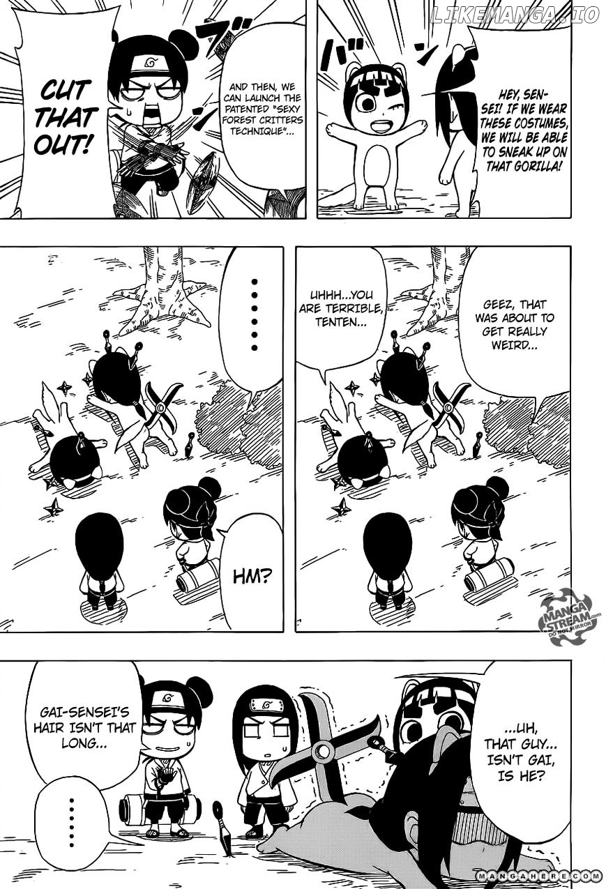 Rock Lee No Seishun Full-Power Ninden chapter 21 - page 10