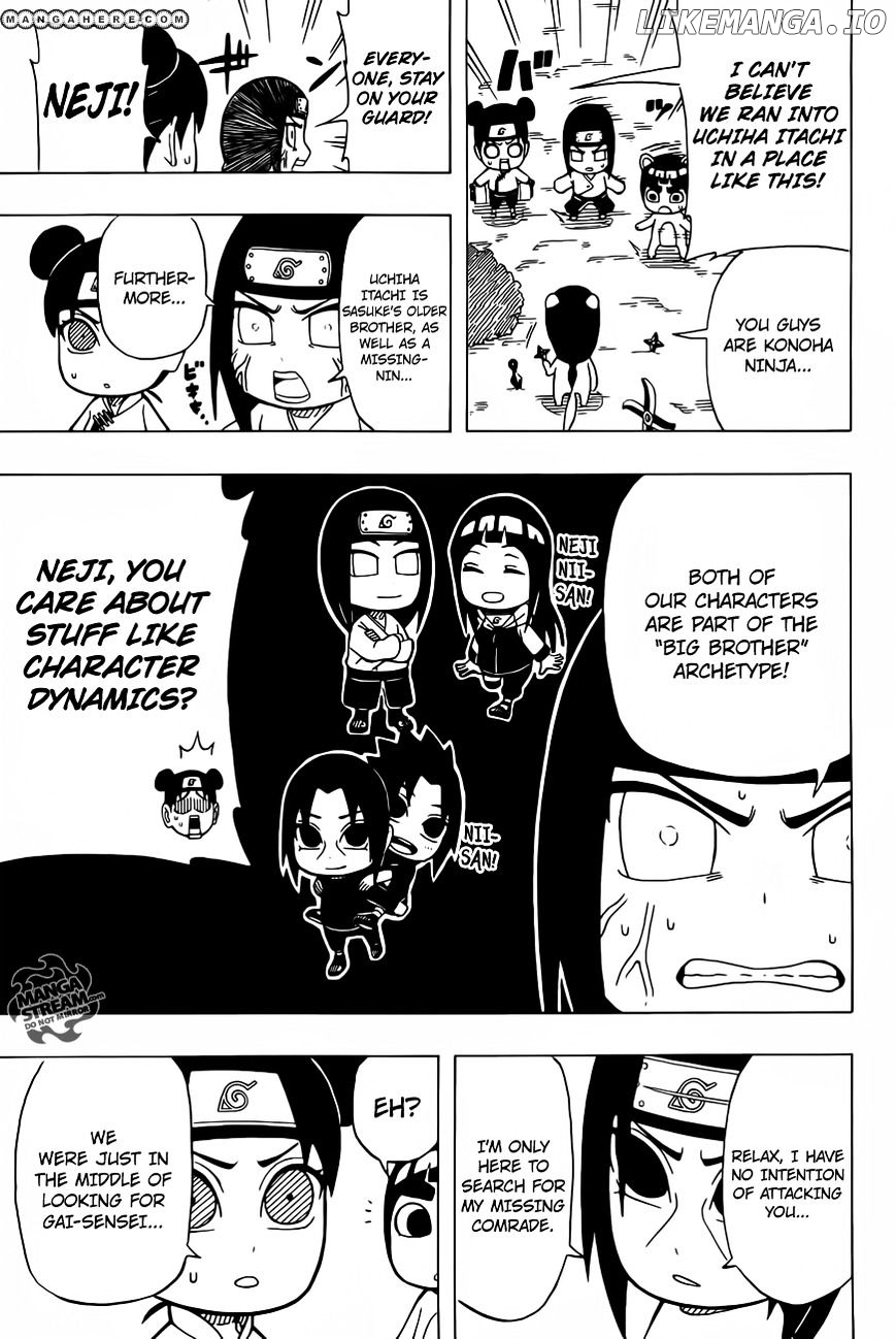 Rock Lee No Seishun Full-Power Ninden chapter 21 - page 12
