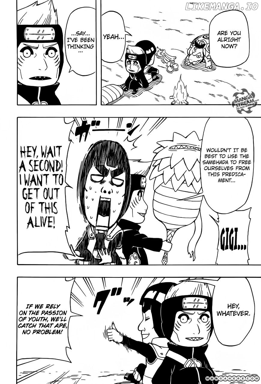 Rock Lee No Seishun Full-Power Ninden chapter 21 - page 19