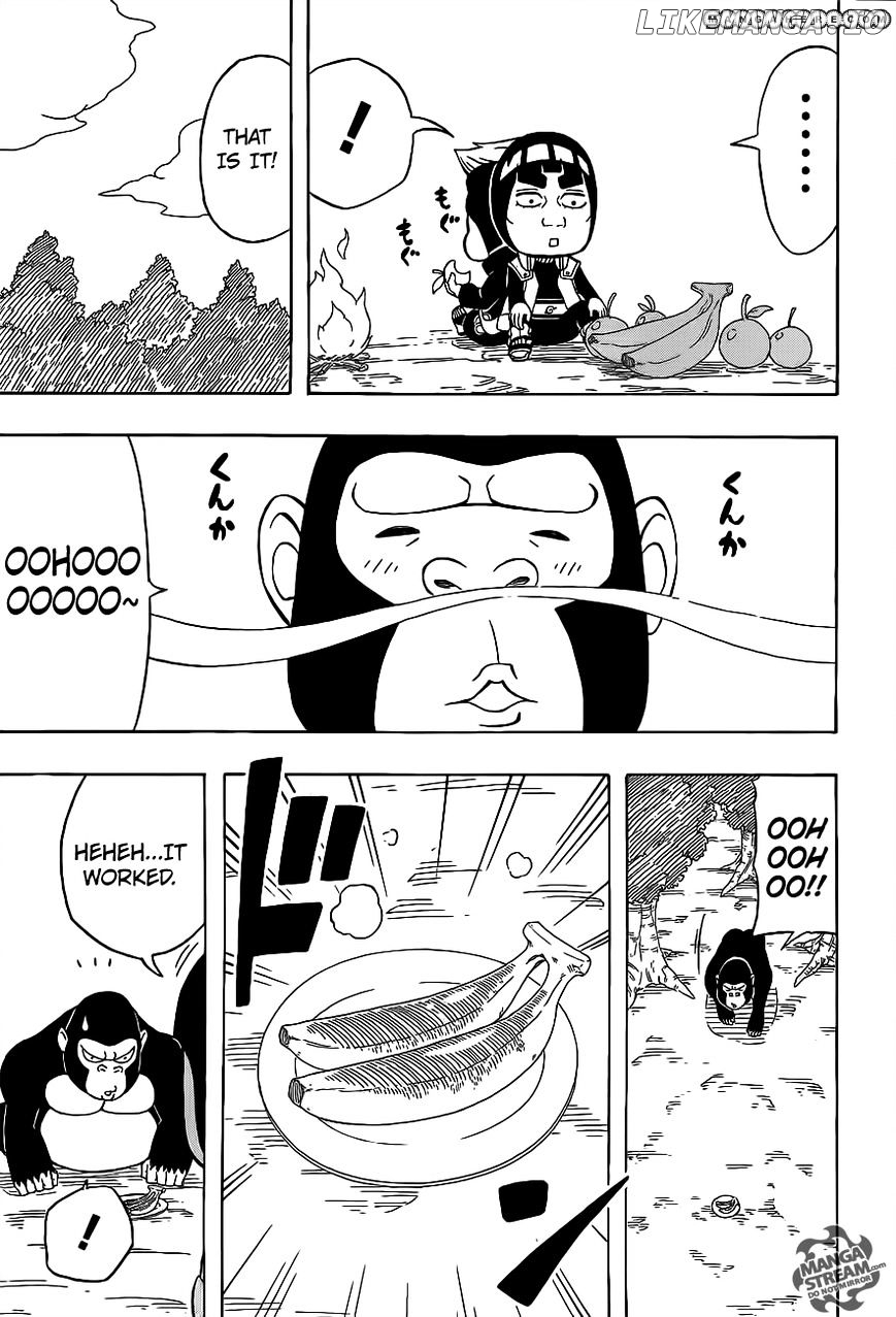 Rock Lee No Seishun Full-Power Ninden chapter 21 - page 22