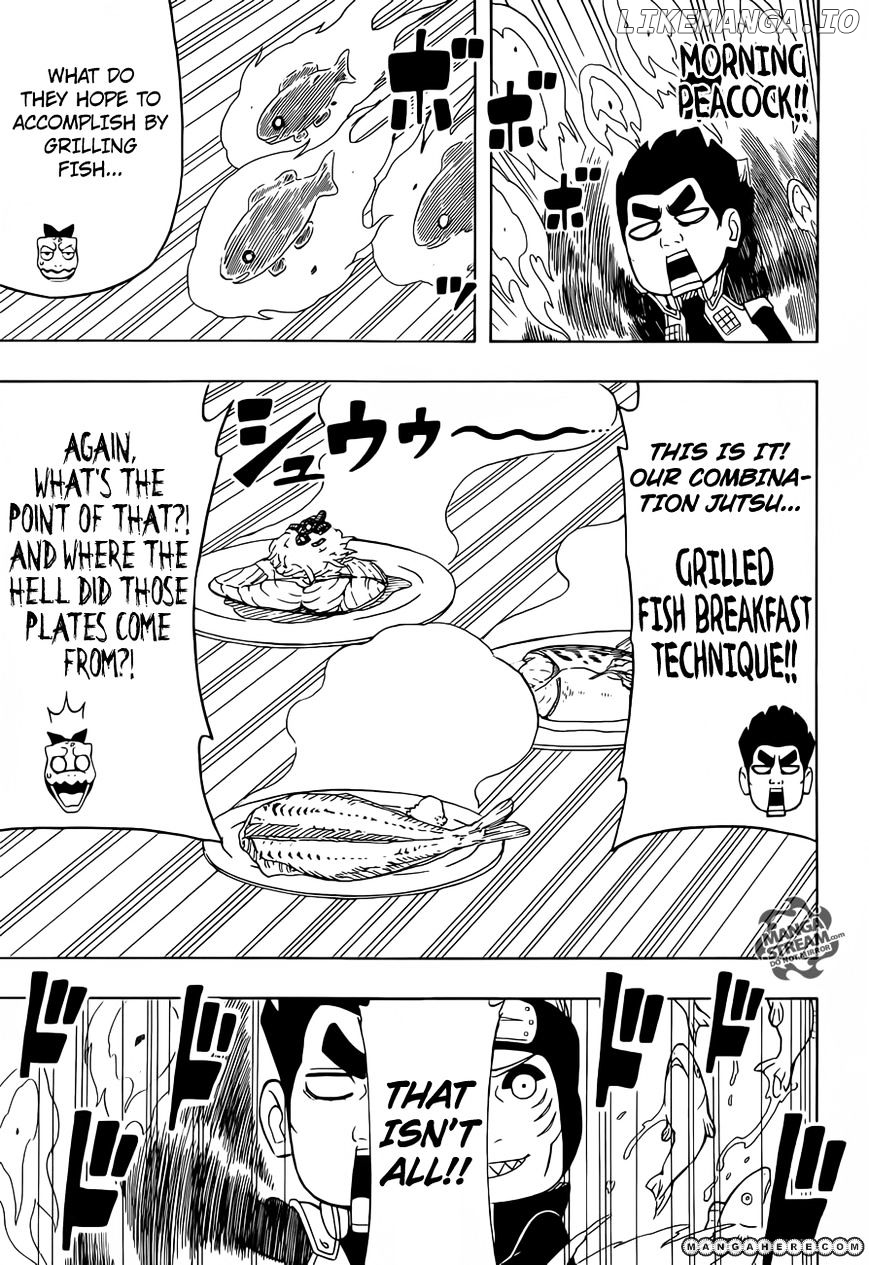 Rock Lee No Seishun Full-Power Ninden chapter 21 - page 24