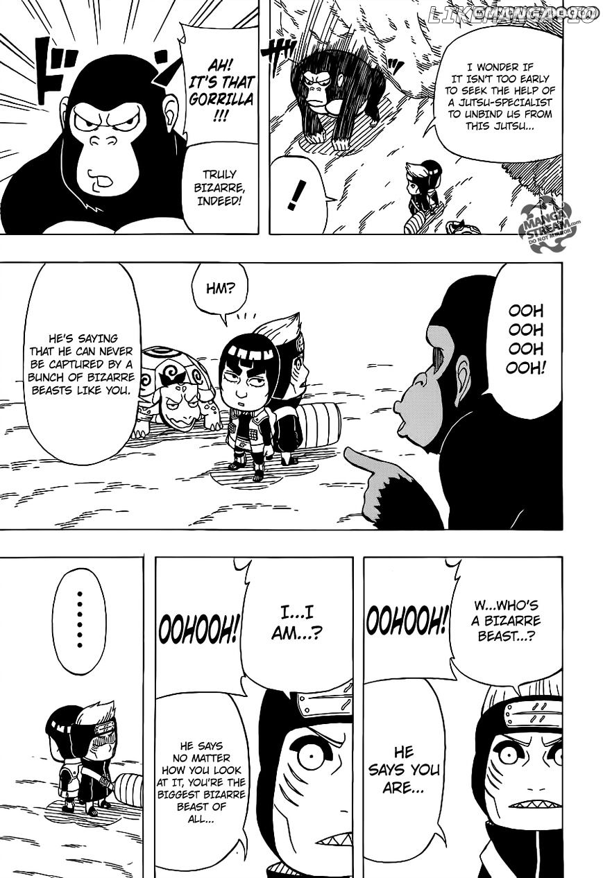 Rock Lee No Seishun Full-Power Ninden chapter 21 - page 8