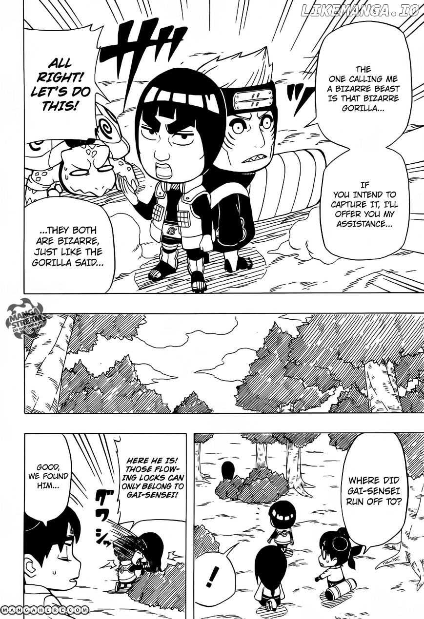 Rock Lee No Seishun Full-Power Ninden chapter 21 - page 9