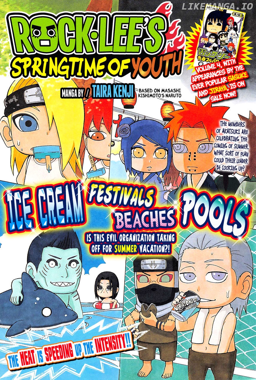 Rock Lee No Seishun Full-Power Ninden chapter 27 - page 1