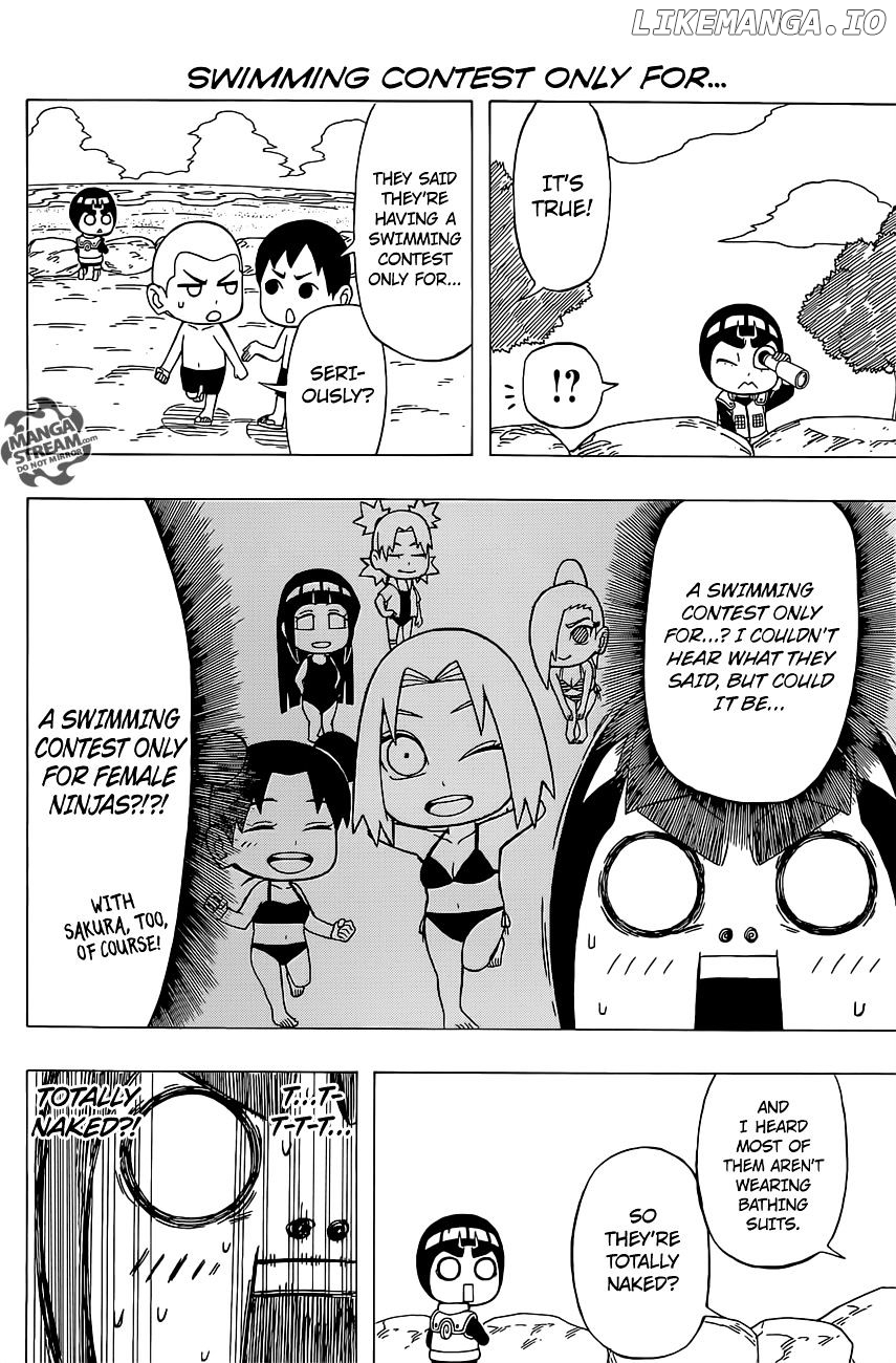 Rock Lee No Seishun Full-Power Ninden chapter 27 - page 19