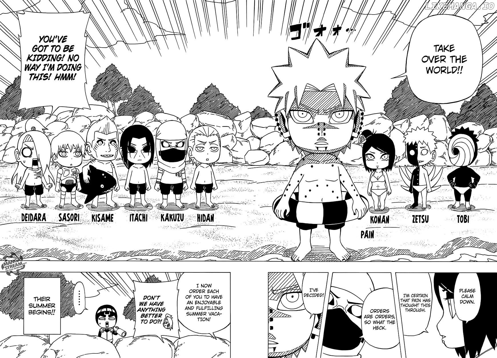 Rock Lee No Seishun Full-Power Ninden chapter 27 - page 6