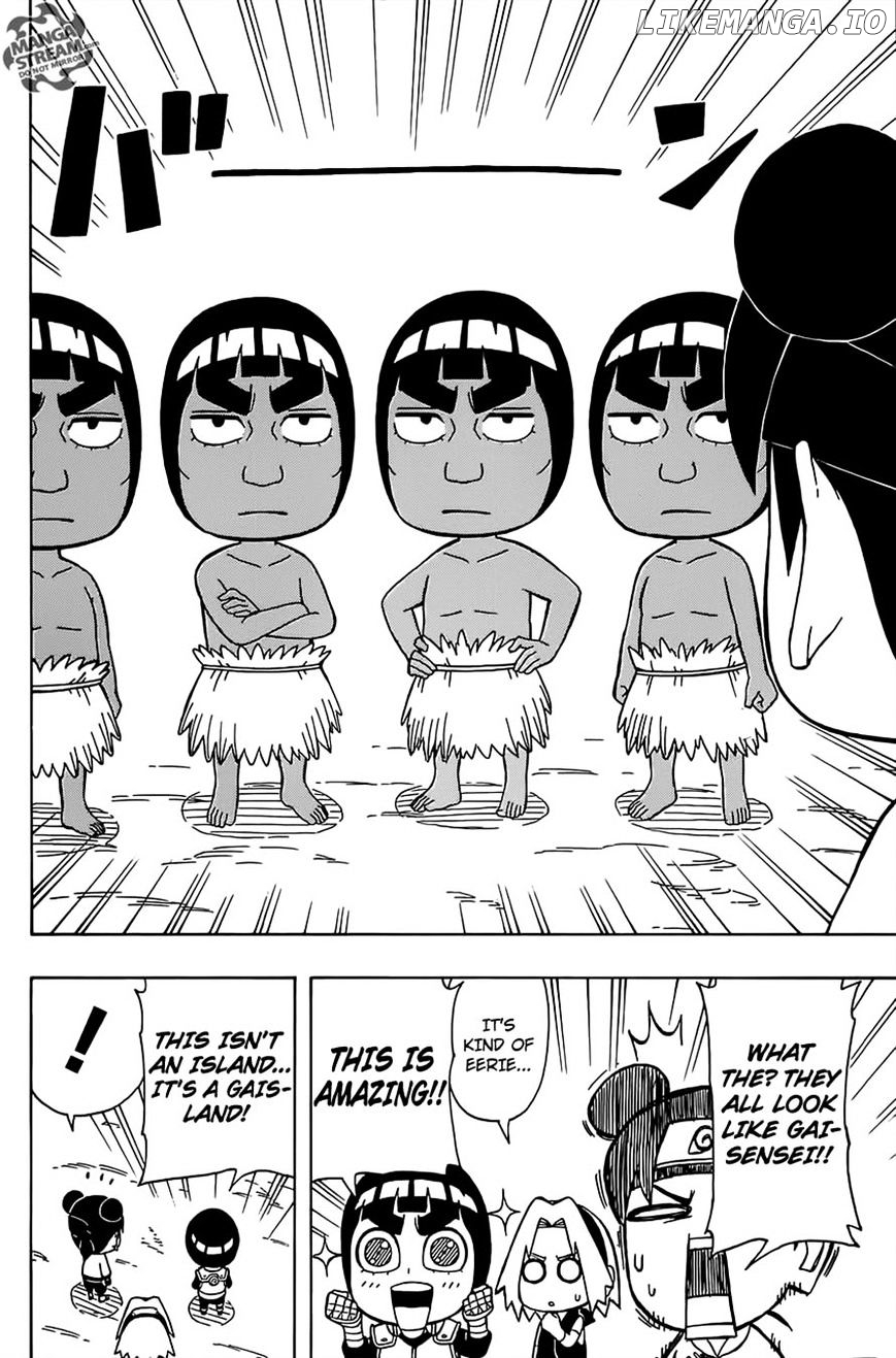 Rock Lee No Seishun Full-Power Ninden chapter 28 - page 16