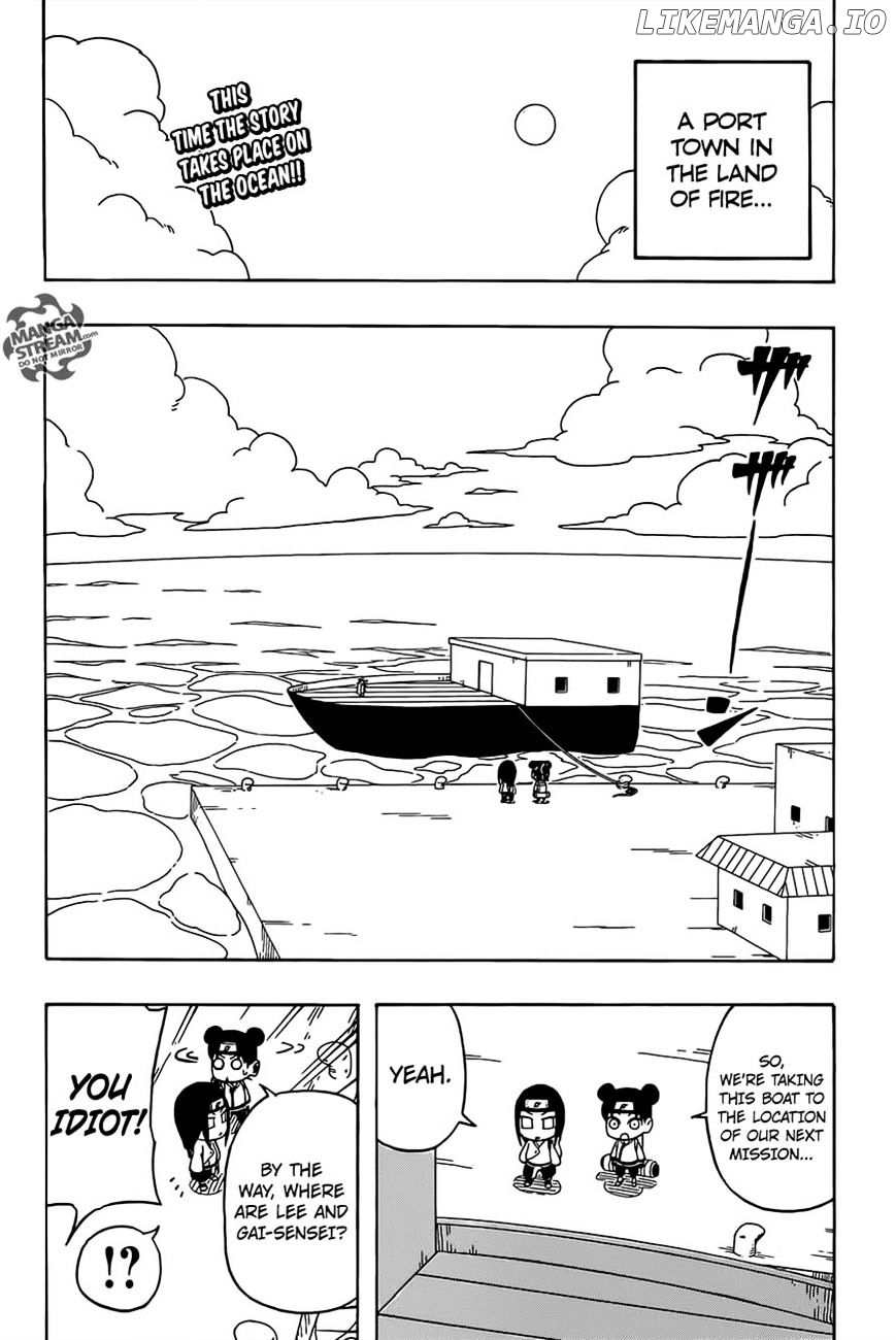 Rock Lee No Seishun Full-Power Ninden chapter 28 - page 2