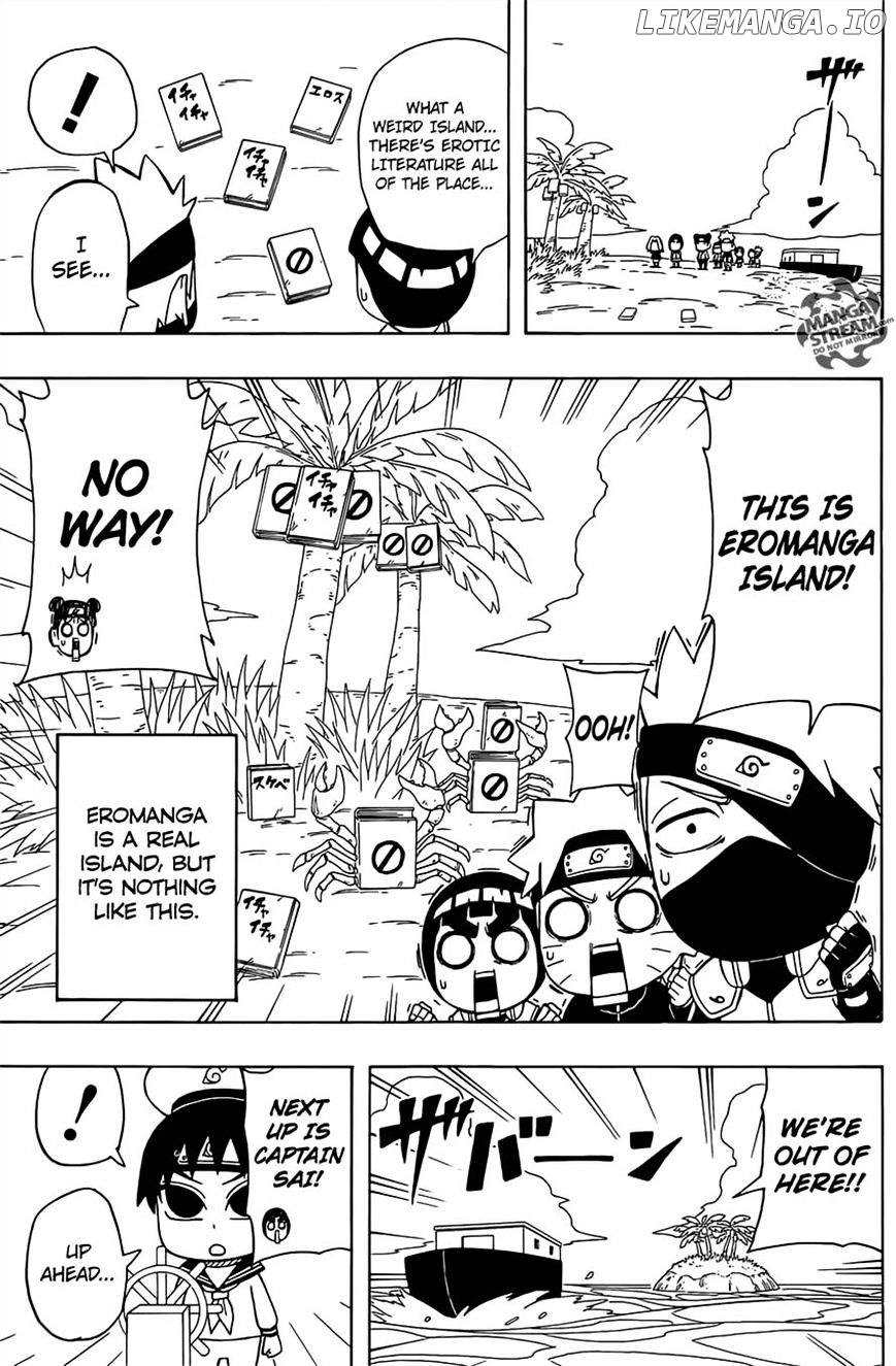 Rock Lee No Seishun Full-Power Ninden chapter 28 - page 21