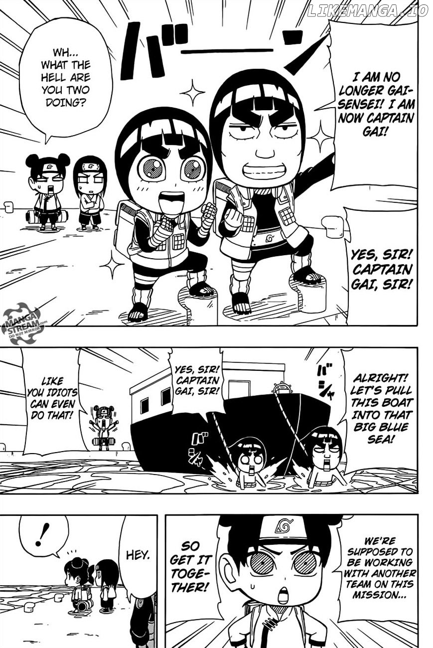 Rock Lee No Seishun Full-Power Ninden chapter 28 - page 3