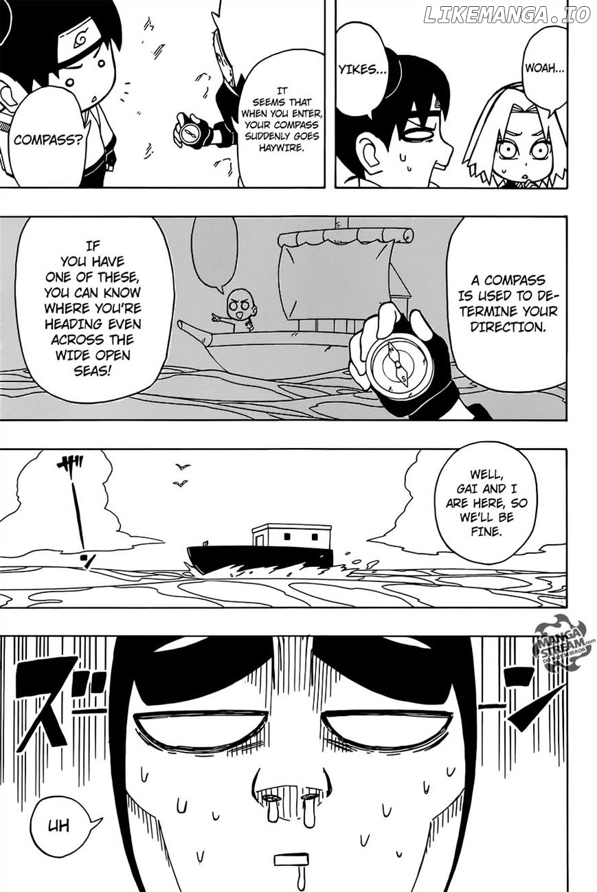 Rock Lee No Seishun Full-Power Ninden chapter 28 - page 5