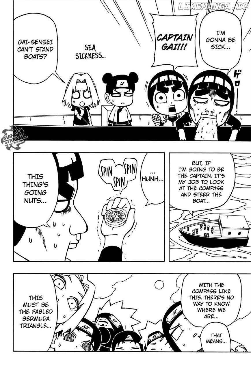 Rock Lee No Seishun Full-Power Ninden chapter 28 - page 6