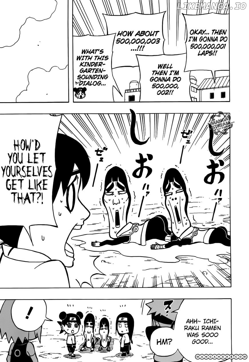 Rock Lee No Seishun Full-Power Ninden chapter 8 - page 10