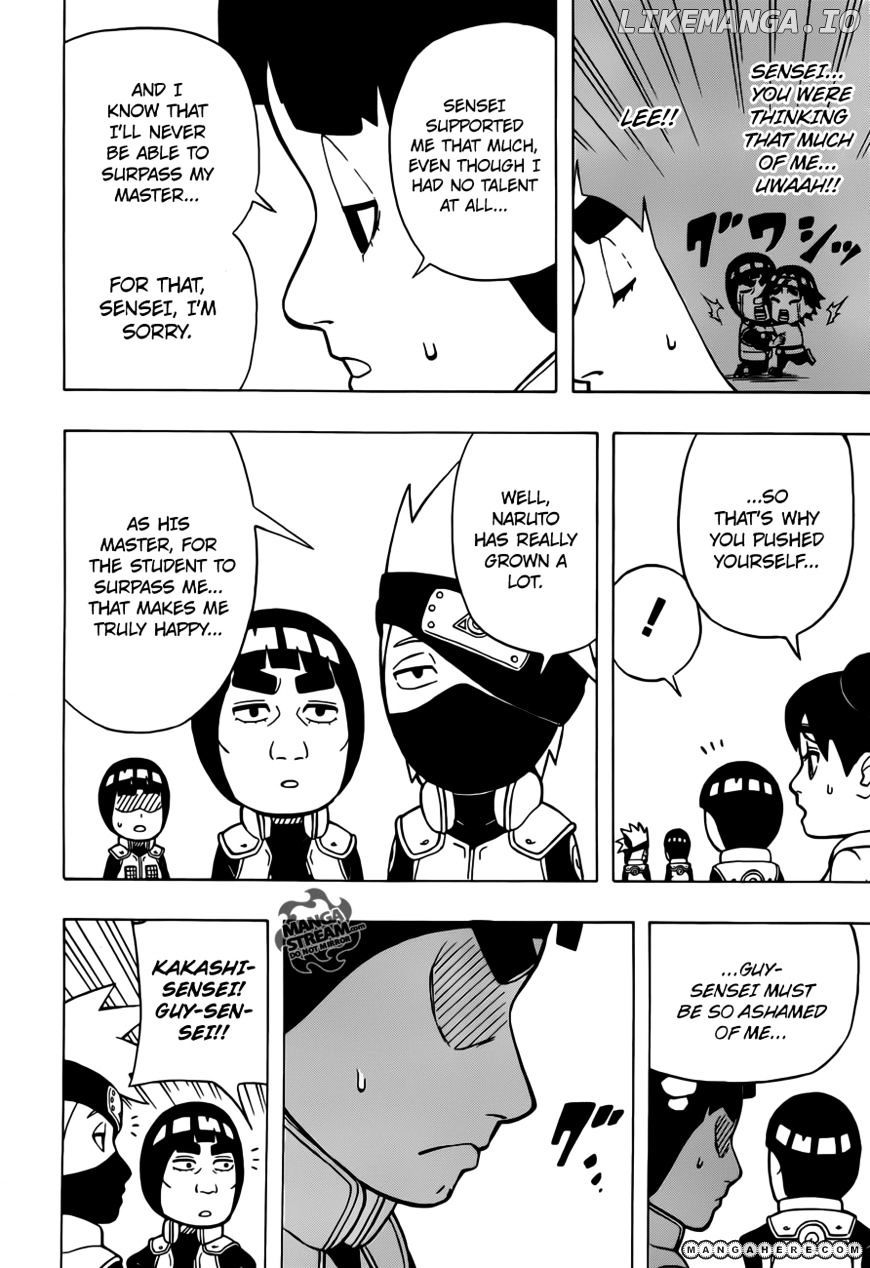 Rock Lee No Seishun Full-Power Ninden chapter 8 - page 13