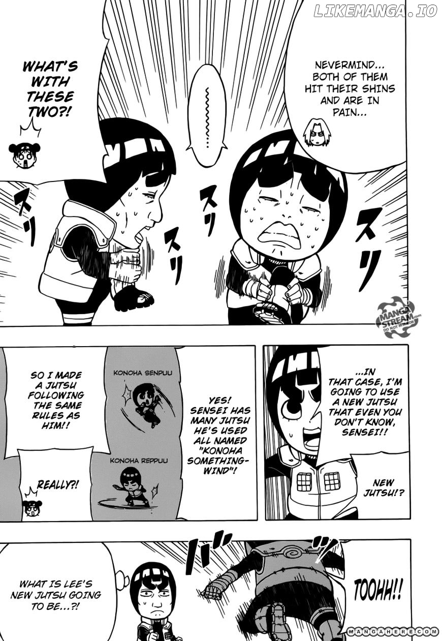 Rock Lee No Seishun Full-Power Ninden chapter 8 - page 18