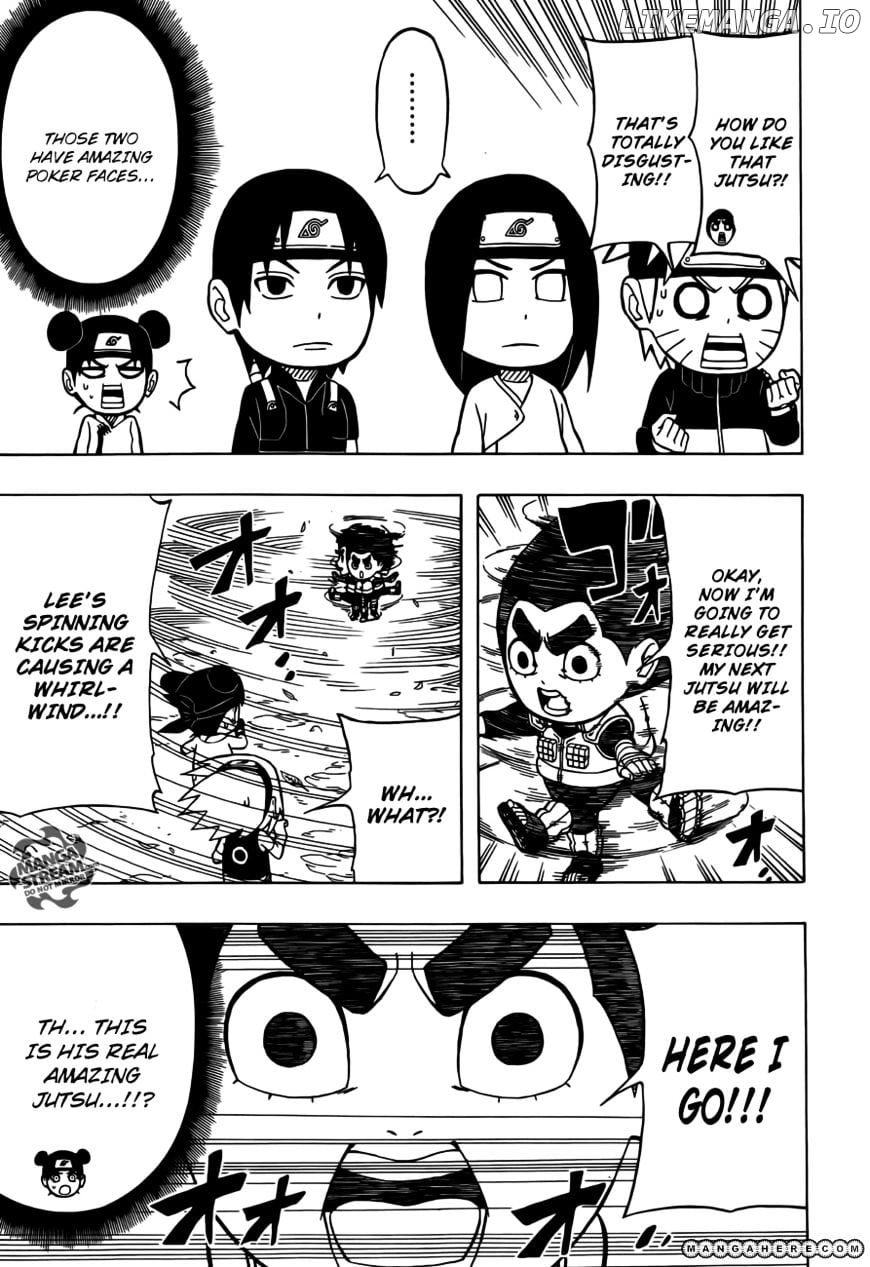 Rock Lee No Seishun Full-Power Ninden chapter 8 - page 20